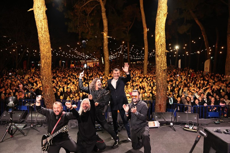 Denizli’de Yılbaşı Festivali coşkuyla başladı
