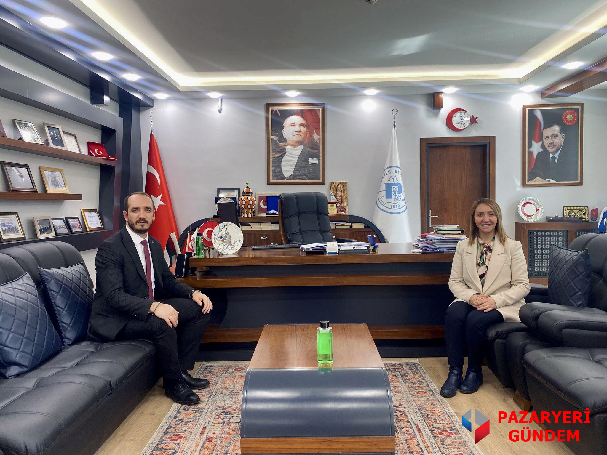 İl Kültür ve Turizm Müdürü Bozkurt’tan Başkan Tekin’e Ziyaret