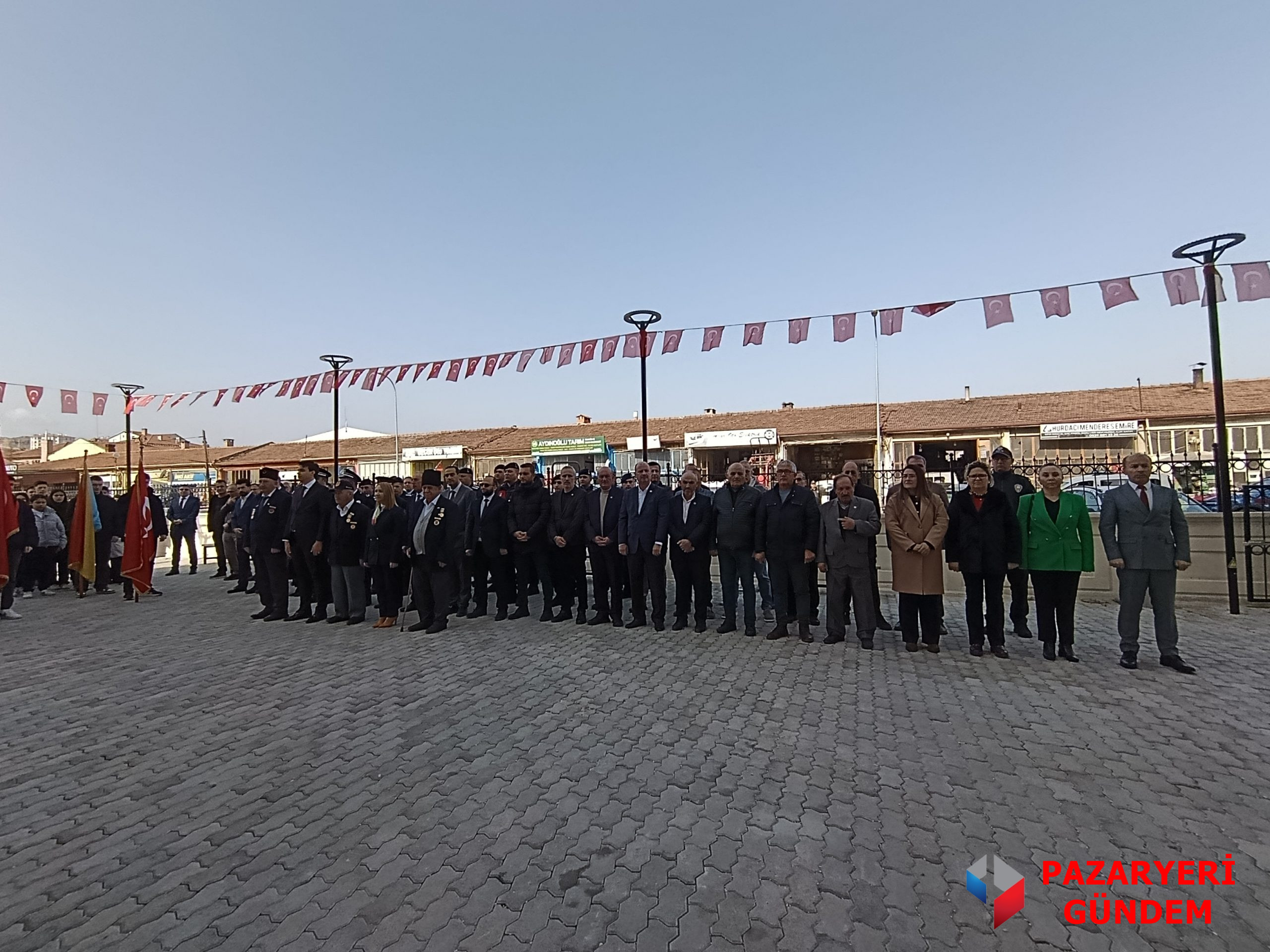 Pazaryeri’nde 18 Mart Ruhu: Şehitler Dualarla, Gururla Anıldı