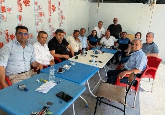 POLİS VE MUHTARLAR GÜVENLİK İÇİN BİR ARAYA GELDİ